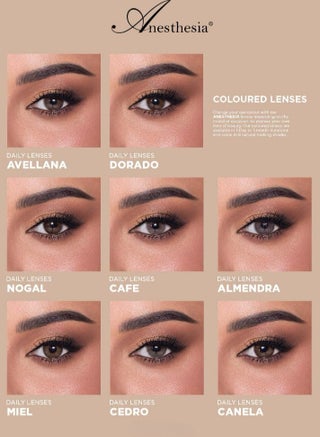 Anesthesia Once Almendra Daily Colored Contact Lenses - view 5